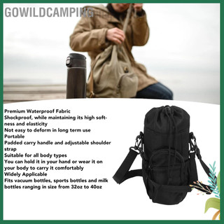 GoWildCamping Túi đựng chai nước cách nhiệt Dây đeo vai có thể điều chỉnh 32oz 40oz dây tay cầm đệm để ngoài trời