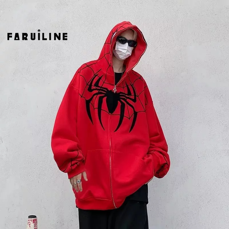 Áo Khoác hoodie Thể Thao Họa Tiết Người Nhện retro Cho Nam