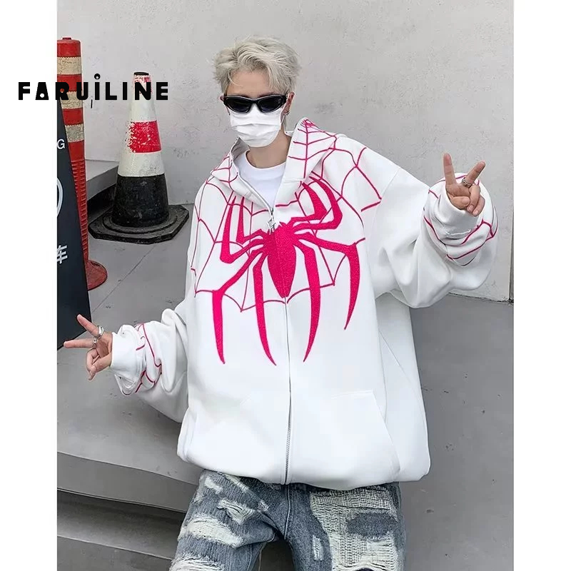 Áo Khoác hoodie Thể Thao Họa Tiết Người Nhện retro Cho Nam