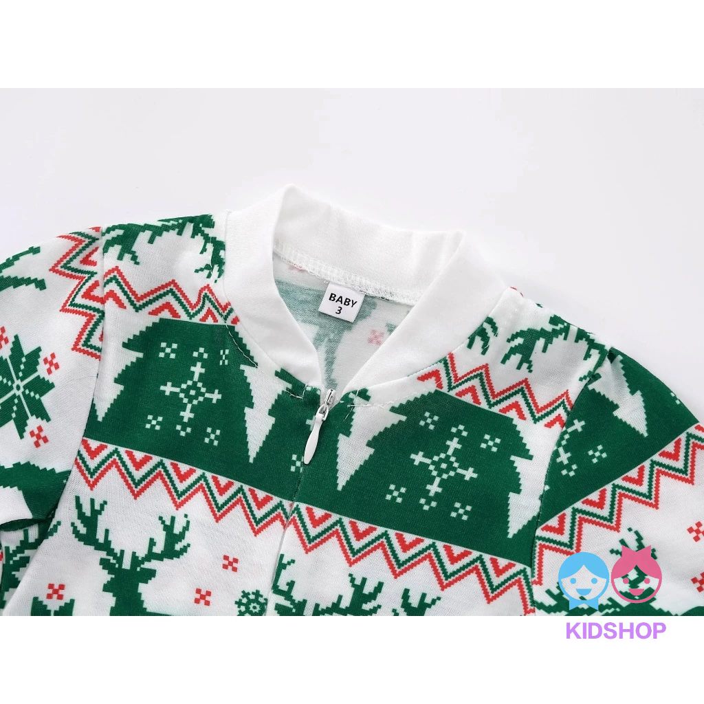 Bộ Pijama HọA TiếT GiáNg Sinh 2023 Cho Gia ĐìNh