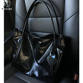 Nucelle Túi Xách tote Cỡ Lớn Siêu Nhẹ Họa Tiết Tình Yêu Cupid Thời Trang