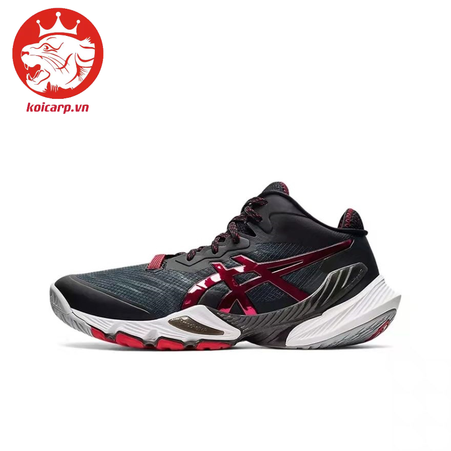 Giày ASICS Metarise Cổ Thấp Chống Trượt Chống Mài Mòn Màu Đen Đỏ 1051A058-101