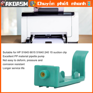 AKOASM Máy In Mực Đổ Bộ Dụng Cụ Bơm Pipet Dành Cho HP 51645 6615 51640 240 15 Kẹp Hút Phần Phụ Kiện