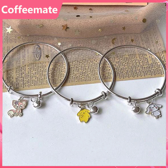 ⚡Vòng Tay Dây Xích Gắn Chuông / Thỏ / Hoạt Hình Sanrio Melody Chuông Hoạt Hình Dễ Thương Cho Nữ Sinh