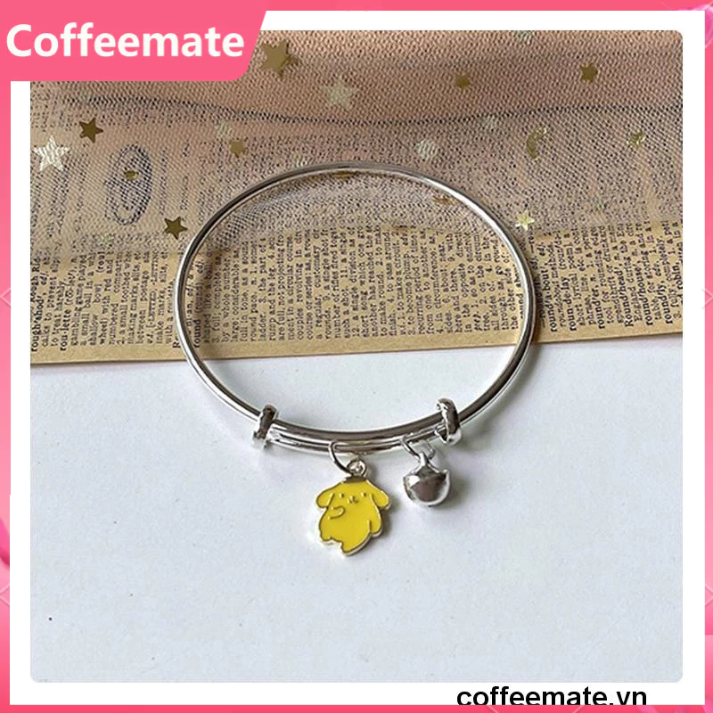 ⚡Vòng Tay Dây Xích Gắn Chuông / Thỏ / Hoạt Hình Sanrio Melody Chuông Hoạt Hình Dễ Thương Cho Nữ Sinh