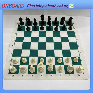 Bộ cờ tướng bằng nhựa với giả da pu bàn vua quốc tế nhân vật đồ chơi onboard