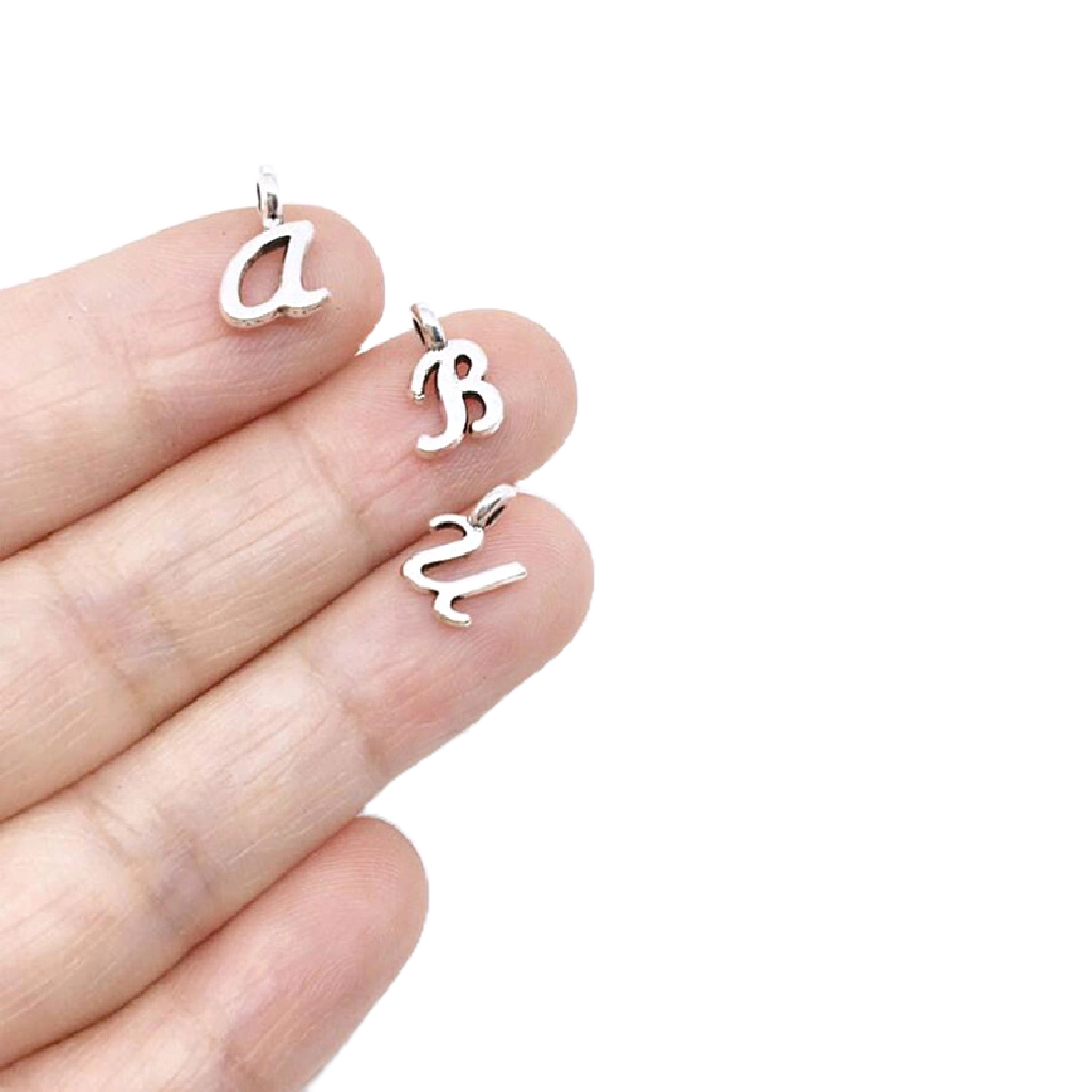 Bộ 26 mặt dây chuyền QrhYK hình chữ cái tiếng Anh