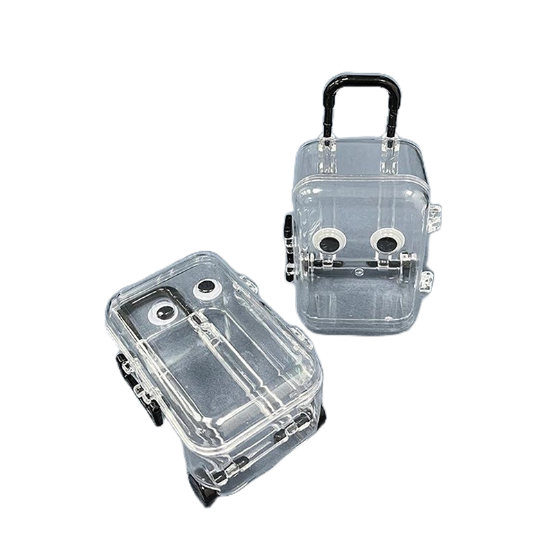 Hộp Đựng Trang Sức Hình Xe Đẩy mini Để Bàn Tiện Dụng