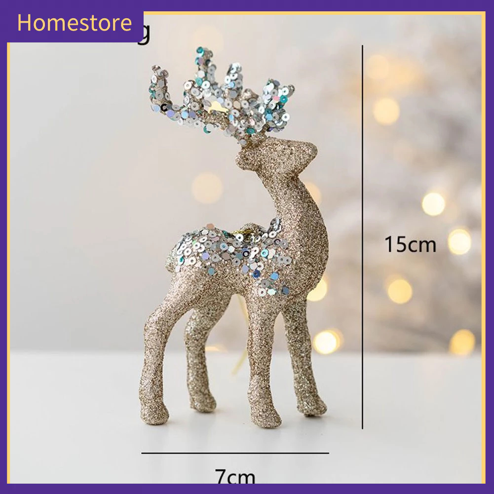 1 Tuần Lộc Giả Trang Trí Giáng Sinh đồ trang trí noel