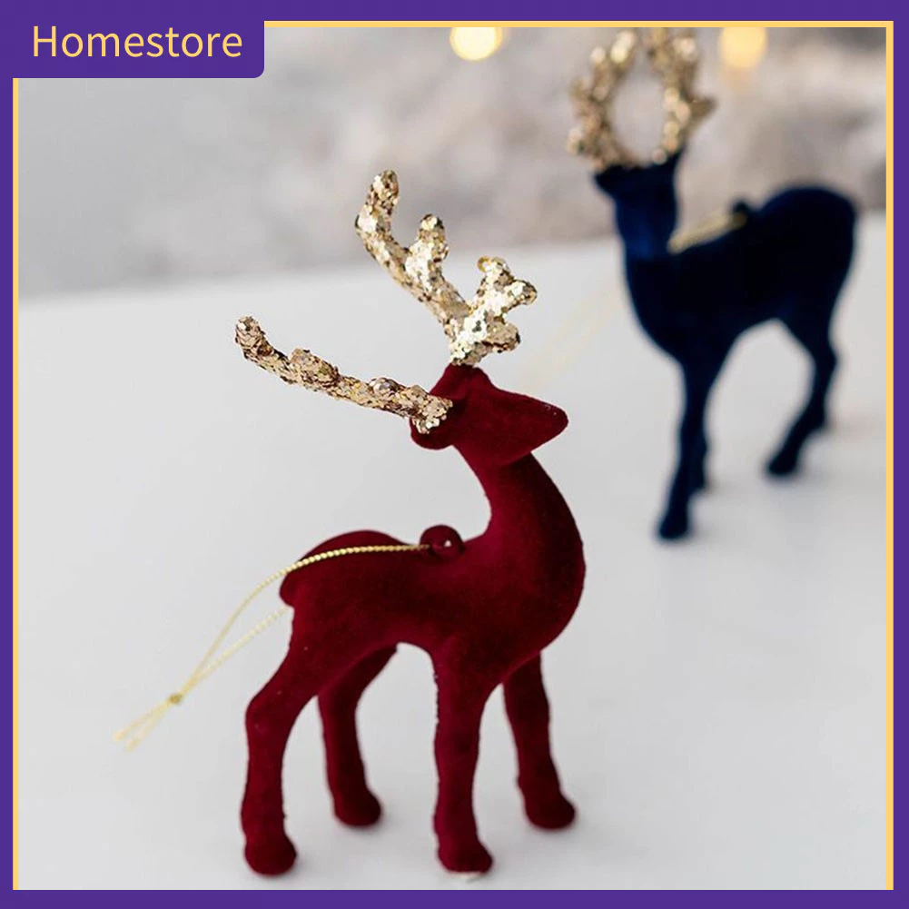 1 Tuần Lộc Giả Trang Trí Giáng Sinh đồ trang trí noel