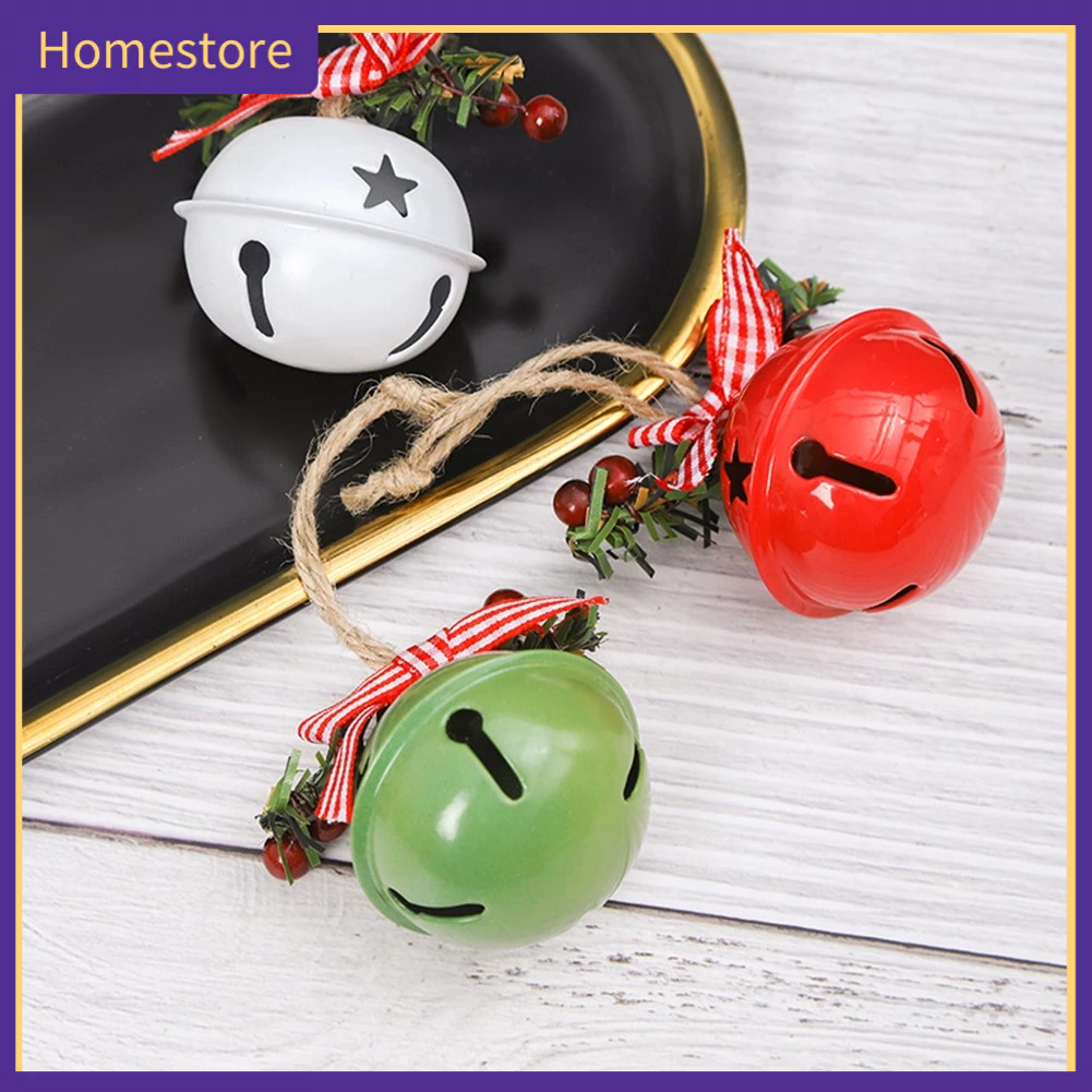 Chuông Kim Loại Treo Trang Trí Cây Thông Noel