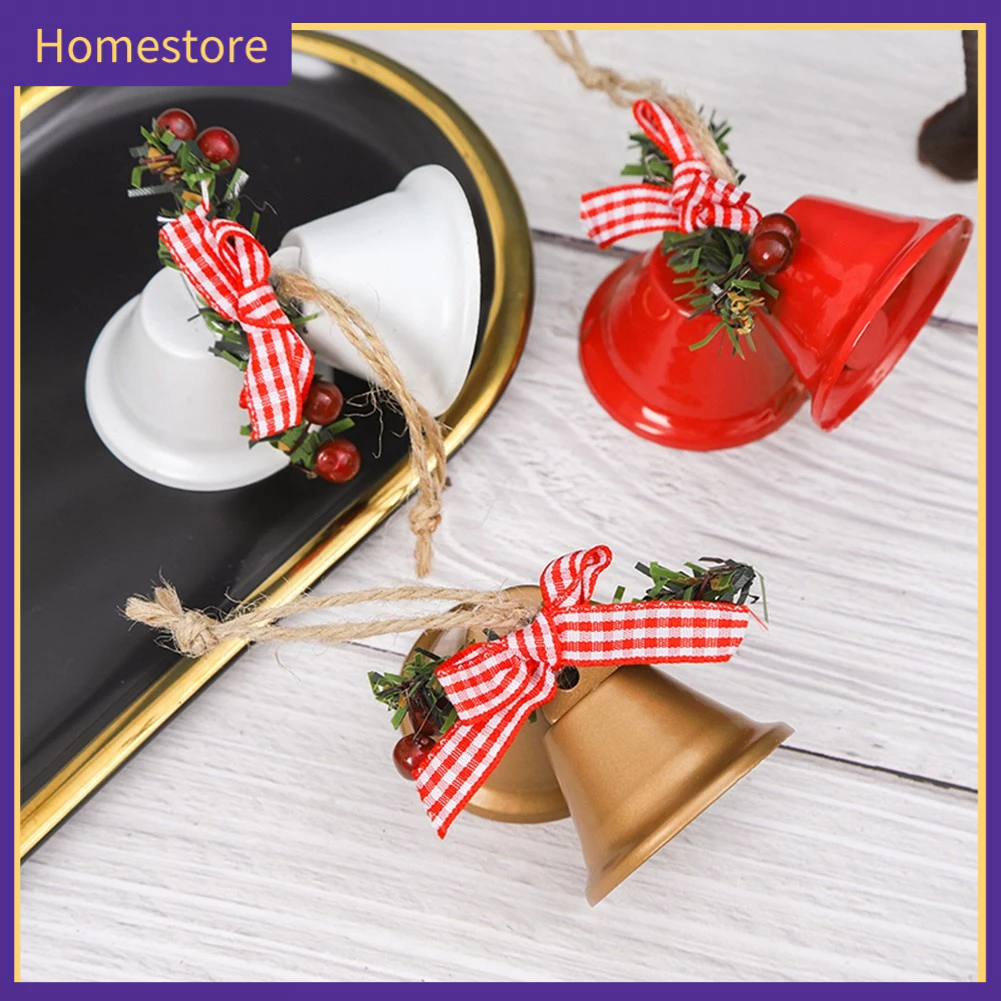 Chuông Kim Loại Treo Trang Trí Cây Thông Noel