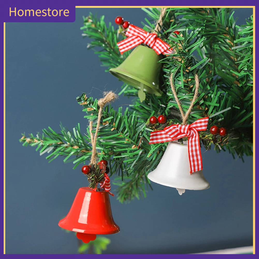 Chuông Kim Loại Treo Trang Trí Cây Thông Noel
