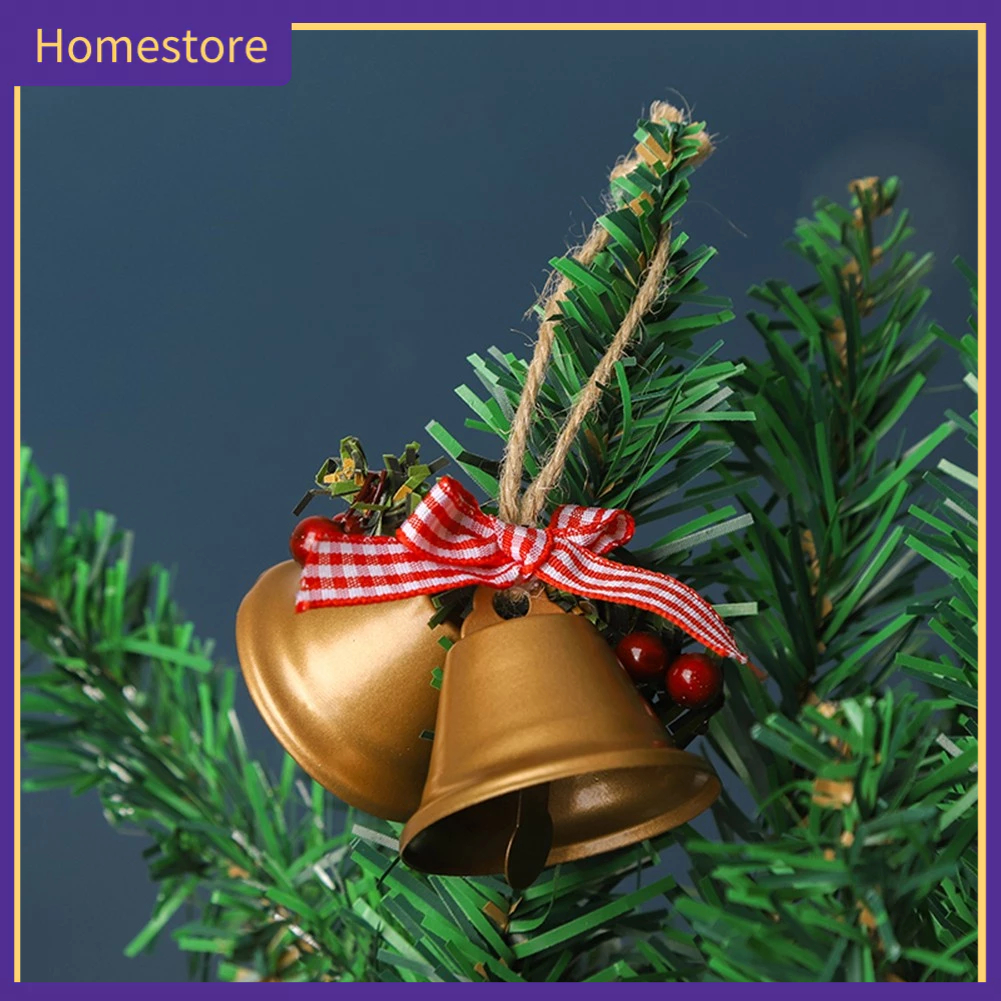 Chuông Kim Loại Treo Trang Trí Cây Thông Noel