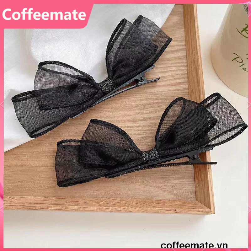 ⚡Kẹp Tóc Mỏ Vịt Đính Nơ Phong Cách Hàn Quốc Ngọt Ngào