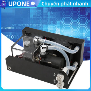 [Trong Kho] Máy bơm nước làm mát máy tính 12V G1/4 Giao diện ren Vỏ hợp kim nhôm Bộ tản nhiệt UPONE