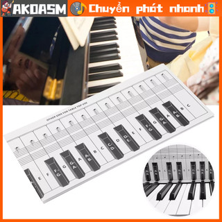 Bàn phím đàn Piano Bảng ghi chú 88 so sánh bài tập Giấy tráng di động AKOASM