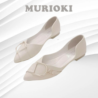 Giày bệt murioki đế mềm dáng ba lê cho nữ