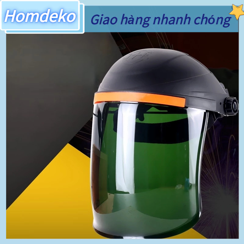 Mũ bảo hiểm hàn Chịu nhiệt Chống rơi chuyên nghiệp có thể nhìn thấy để cắt Hàn đánh bóng Homdeko Z.