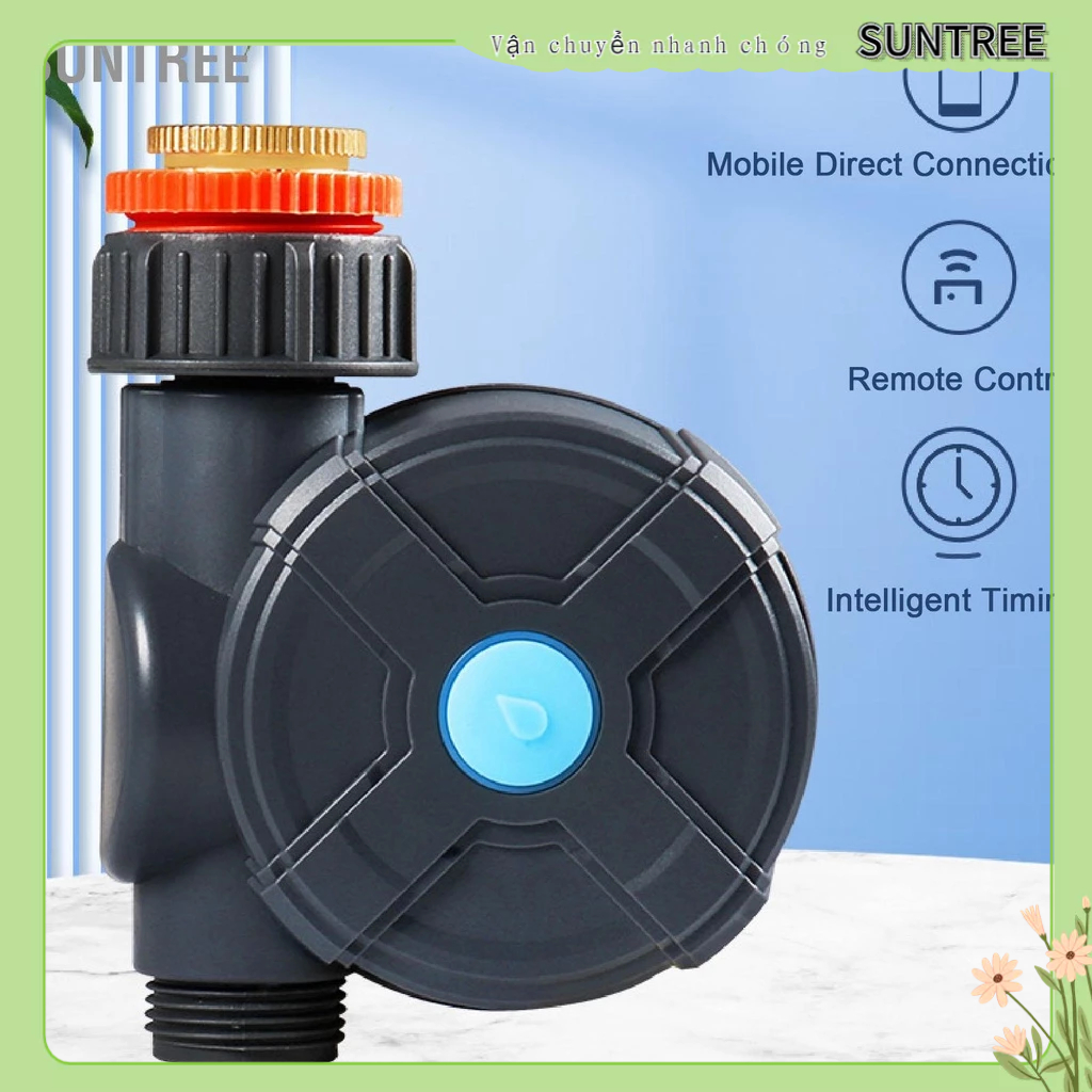 SUNTREE Hẹn Giờ Tưới Cây Điều Khiển Từ Xa Bluetooth Thời Gian Chu Kỳ Bộ Tự Động Vòi