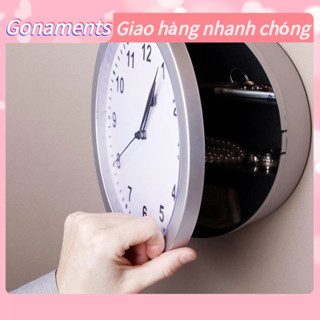 [Hàng Sẵn] Đồng hồ treo tường ẩn bí mật Hộp đựng an toàn để cất tiền Đồ trang sức có giá trị Lưu trữ mặt Gonaments S.