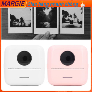 Margie máy in nhiệt mini bỏ túi độ nét cao không dây di động với 5 cuộn giấy cho hình ảnh note inkless