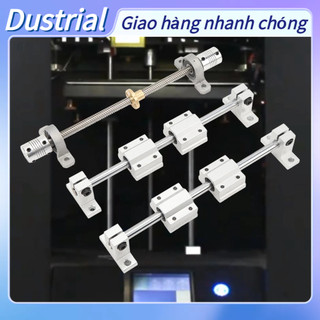 Dustrial Hướng dẫn chuyển động tuyến tính Trục thanh T8x8 Hỗ trợ trục vít me SC8UU Khối ổ trượt Khớp nối linh hoạt