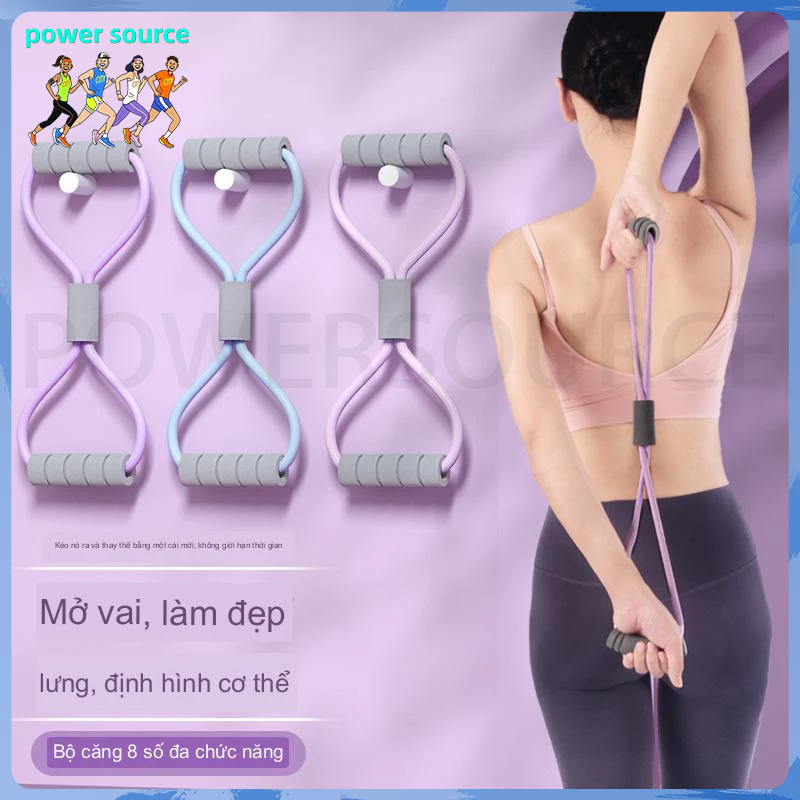 Dây Kháng Lực Hình Số 8 Hỗ Trợ Tập Ngực / Vai / Lưng