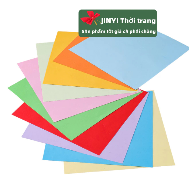 Set 100 Tấm  Origami Nhiều Màu Sắc