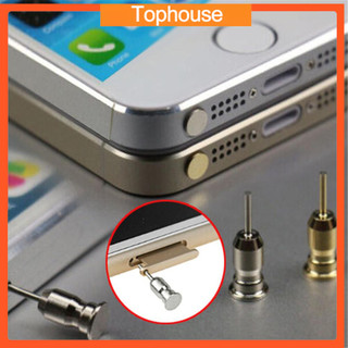 Dụng cụ tháo khe thẻ sim có thể dùng bịt chống bụi giắc 3.5mm cho điện thoại di động