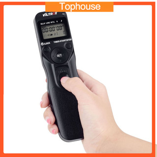 Điều khiển màn trập từ xa hẹn giờ VILTROX với cáp C3 cho Canon 1D Series 5D 5DII 5DIII 7D 10D 20D D30 40D 50D