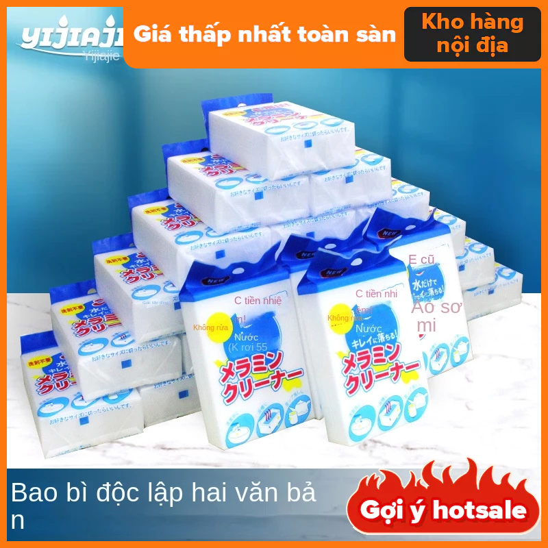 Miếng Bọt Biển nano cotton Rửa Chén Tiện Dụng