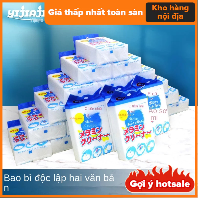 Mút Xốp Trắng Ma Thuật Lau Chùi Vệ Sinh Chén Dĩa