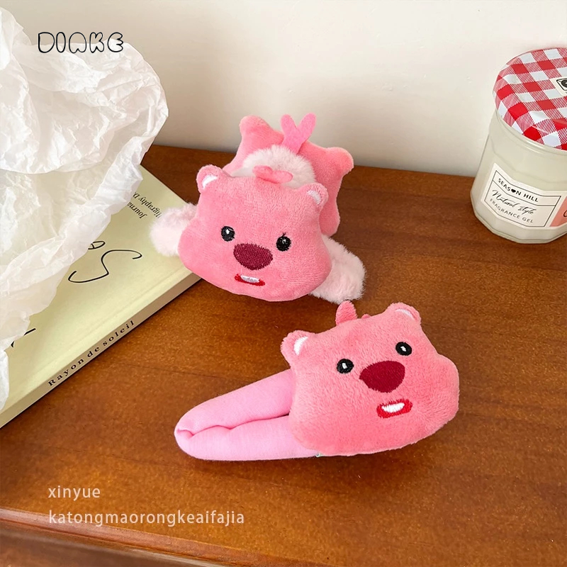 Kẹp Tóc Hình Cá Mập Phủ Lông Thời Trang Thu Đông Cho Nữ