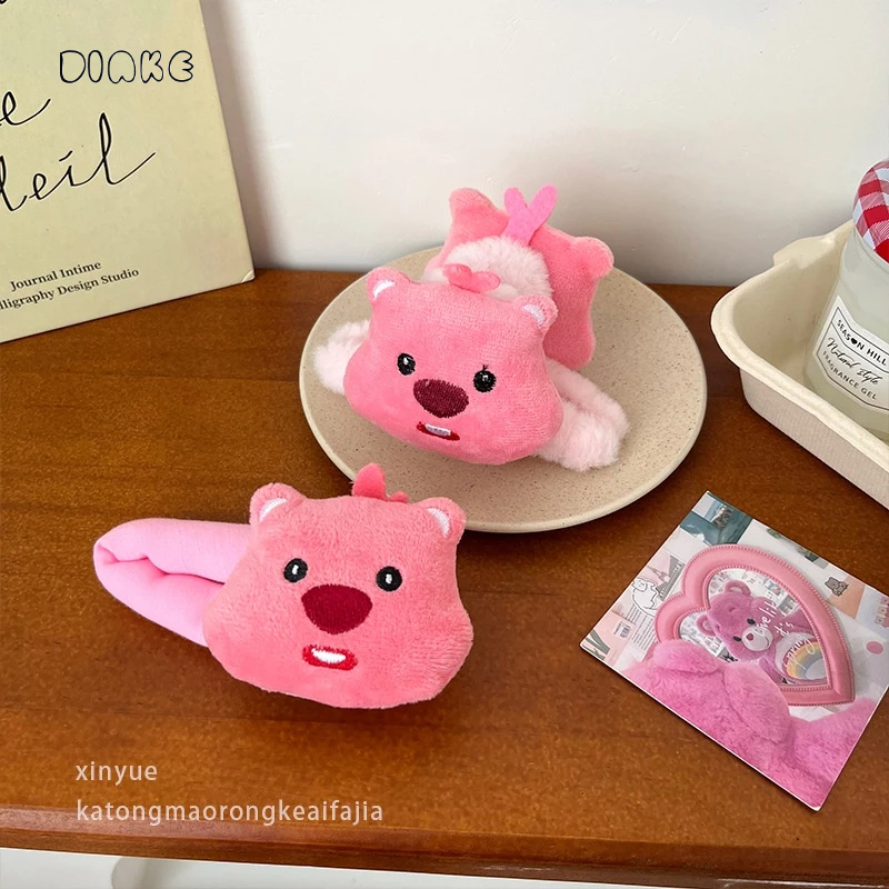 Kẹp Tóc Hình Cá Mập Phủ Lông Thời Trang Thu Đông Cho Nữ