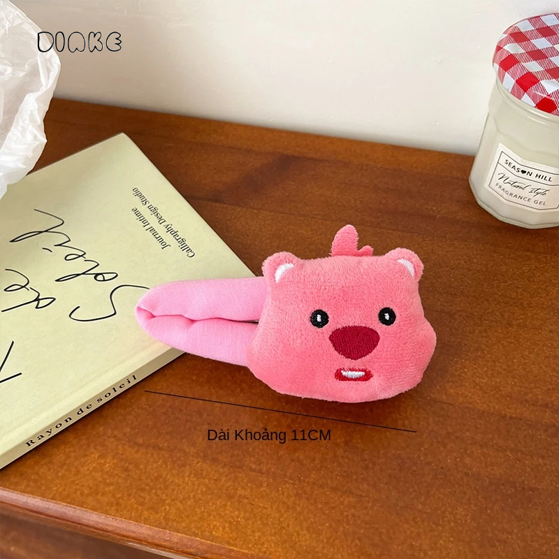 Kẹp Tóc Hình Cá Mập Phủ Lông Thời Trang Thu Đông Cho Nữ