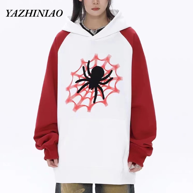 Yazhiniao Áo Khoác Dáng Rộng Phong Cách Hàn Quốc Thời Trang Cho Nam