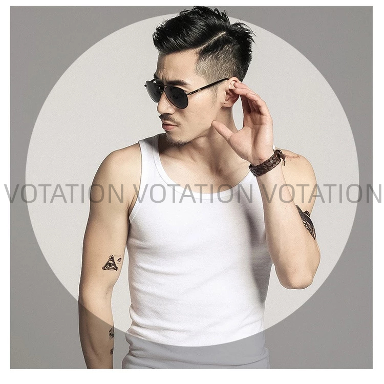 Áo Ba Lỗ Thể Thao cotton thấm hút mồ hôi thời Ôm Dáng Co Giãn Thoáng Khí Cho Nam