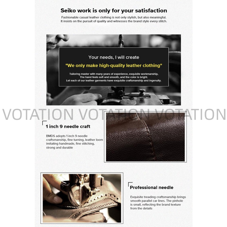 Áo Khoác nam chất Da PU cao cấp jacket đen+màu nâu style Hàn Quốc