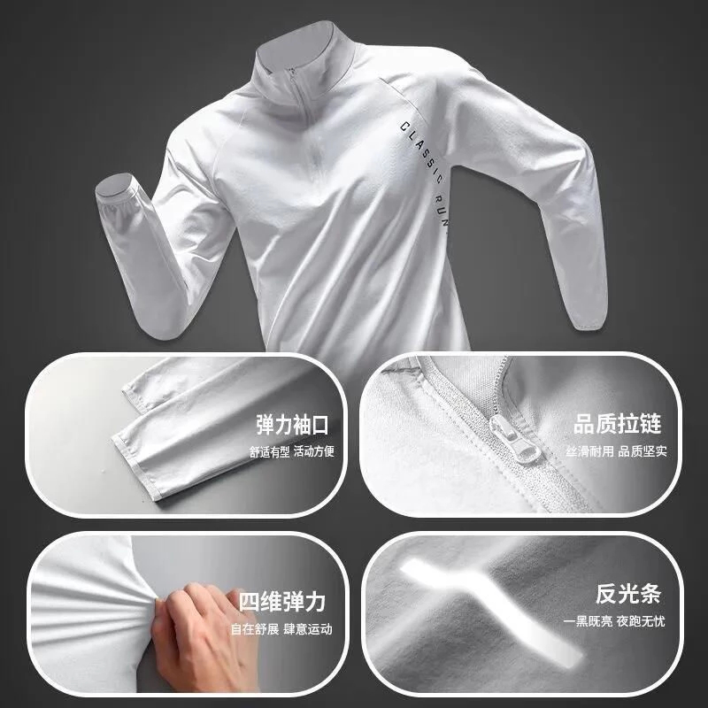 Bộ Đồ Thể Thao Nhanh Khô Thời Trang Xuân Thu Cho Nam