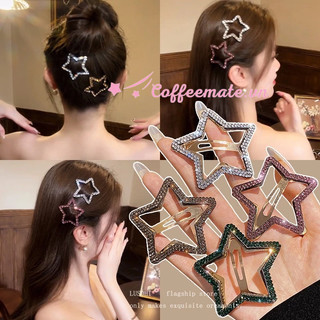 Kẹp tóc ngôi sao đính đá cao cấp - mới kẹp tóc đính đá hình ngôi sao xinh xắn cho nữ