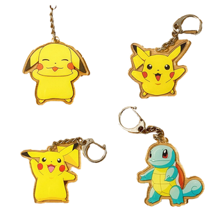 Móc Chìa Khóa Bằng acrylic Hình pikachu / Vịt Đáng Yêu Mới