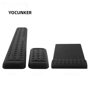 YOCUNKER Miếng Lót Chuột Lớn Hỗ Trợ Cổ Tay Màu Đen Bằng memory foam Tiện Dụng