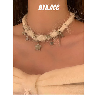 Vòng cổ nữ Vòng cổ Choker Giáng sinh Y2K Star Choker Vòng cổ ngọt ngào dịu dàng