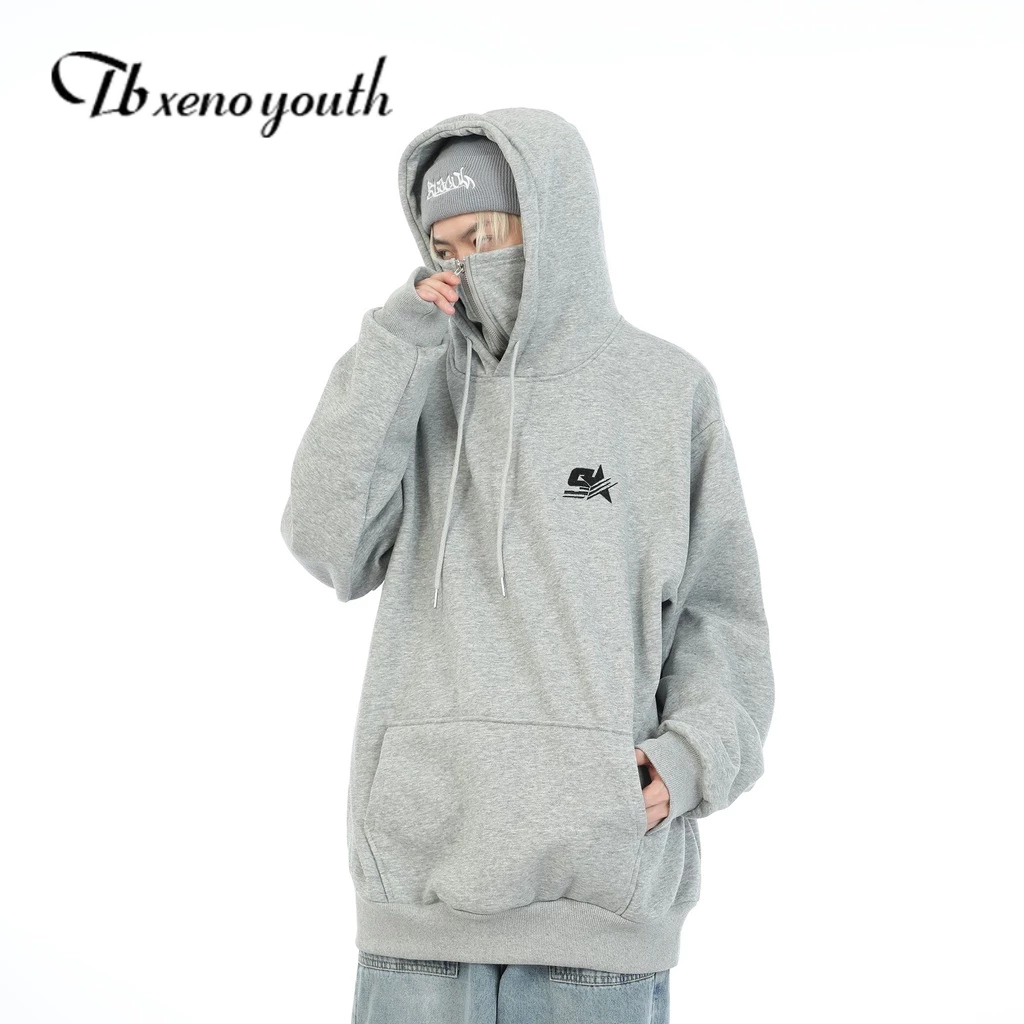 Vòng Đeo Tay Kiểu Cổ Điển Thời Trang Sành Điệu| Áo Hoodie Dáng Rộng Phong Cách Thời Trang Đường Phố Mỹ Cho Nam Giới