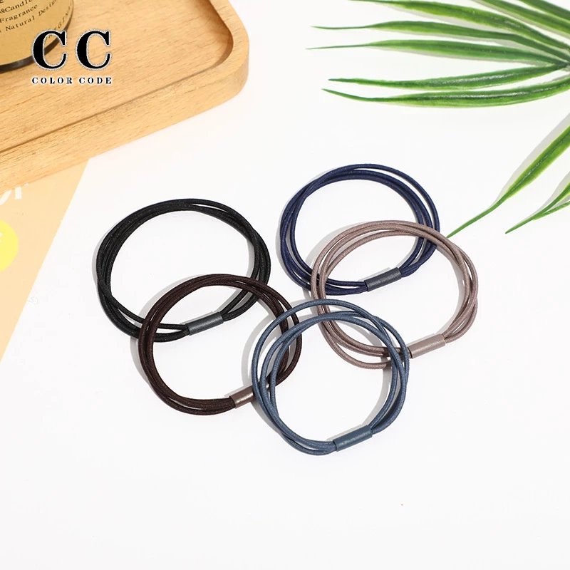 CODE Băng Đô Cài Tóc Bằng Cao Su Co Giãn Phong Cách Hàn Quốc Đơn Giản Thời Trang Cho Nữ