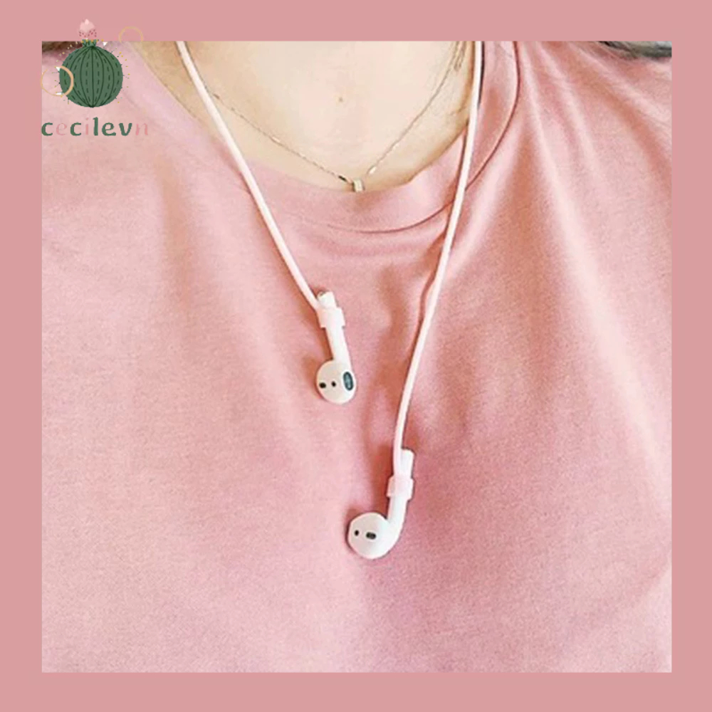Dây cao su mềm Chống thất lạc Dây đeo tai nghe thể thao ngoài trời Airpods 1 2 -CE