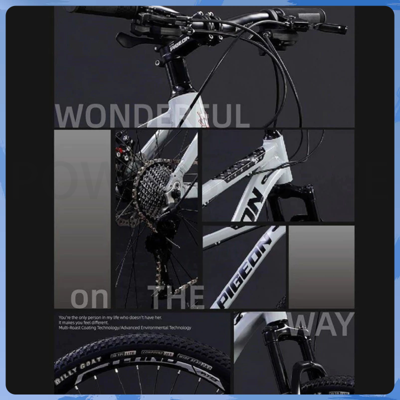 Xe Đạp thể thao Xe Đạp Leo Núi Bằng Hợp Kim Nhôm Cao Cấp Cho Người Lớn