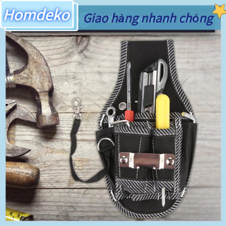 Túi thắt lưng dụng cụ thợ điện có nhiều túi đeo cho kìm tuốc nơ vít Homdeko S.