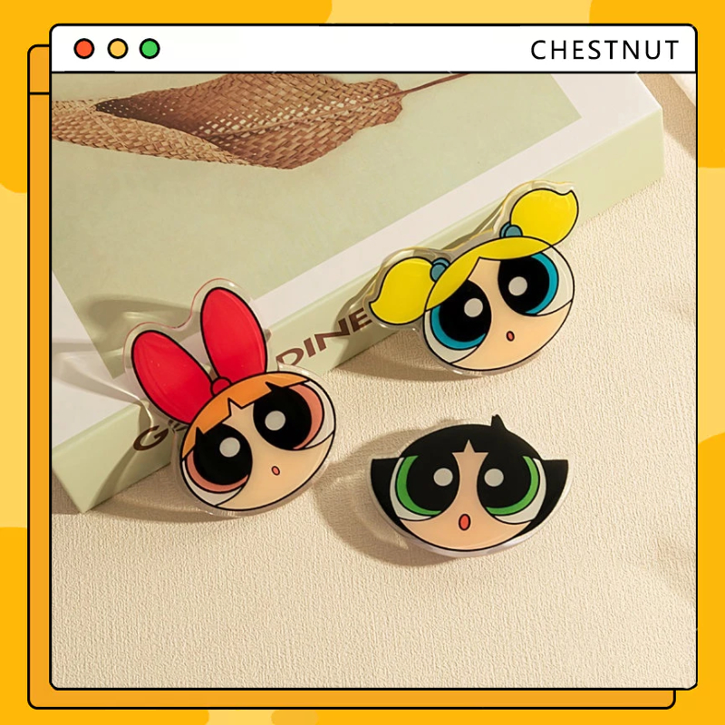 Sáng tạo bóng 3d tình yêu trái tim bướm hoa tulip dễ thương giá đỡ điện thoại đứng gấp ngón tay tay cầm điện thoại-CT